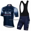 Set Fietsshirt + Korte Koersbroek 2022 INEOS Grenadiers Donkerblauw